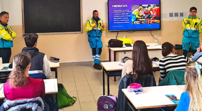 Misericordia di Arezzo nelle scuole superiori