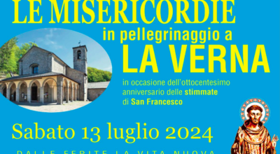 Il Pellegrinaggio-raduno delle Misericordia d’Italia alla Verna