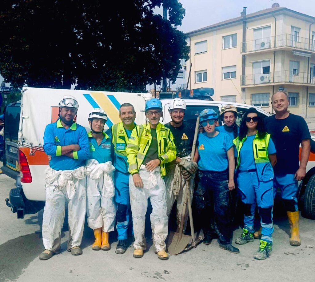 MISERICORDIA di AREZZO: “il nostro intervento nell’alluvione a Faenza”