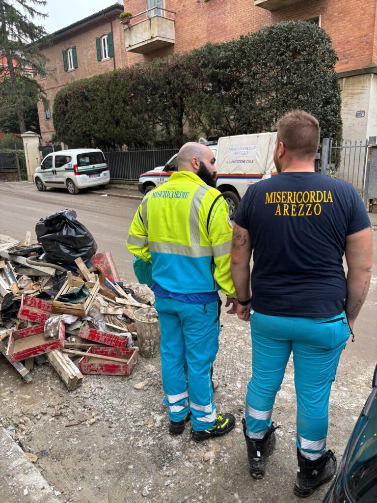 L’IMPEGNO DELLA MISERICORDIA DI AREZZO A BOLOGNA